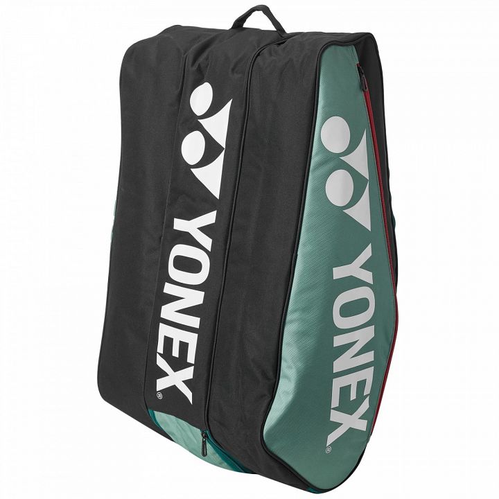 Yonex 1223 Club Line Thermobag 12R Black / Moss Green